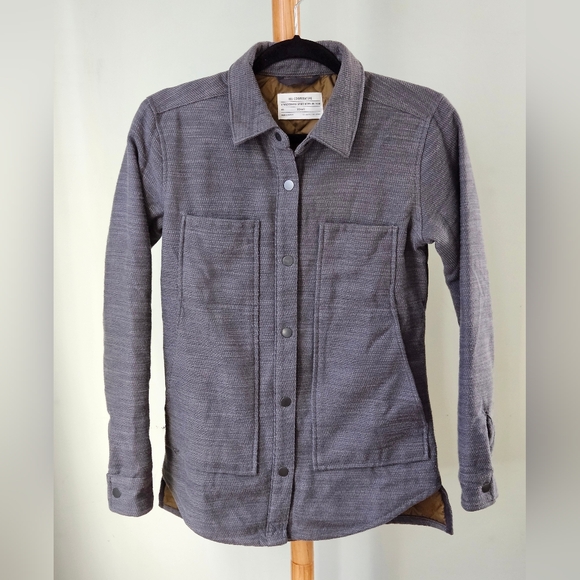 REI Cooperative Women's Shacket Shirt Jacket Gray Size XS - Picture 1 of 5